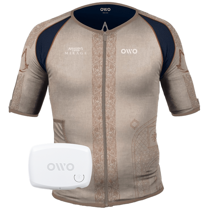 OWO Skin-Assasin's Creed_Haptic Vest_Product_FrontB