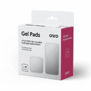 OWO Gel Pads 4 Pack for haptic gaming
