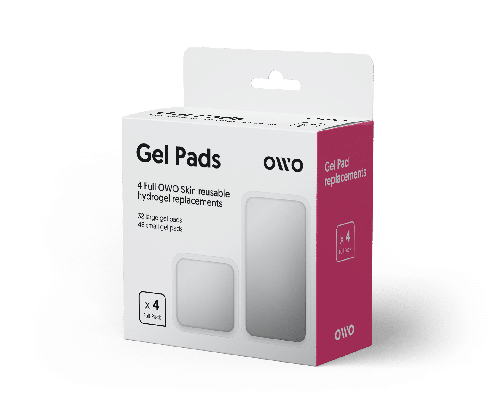 OWO Gel Pads 4 Pack for haptic gaming