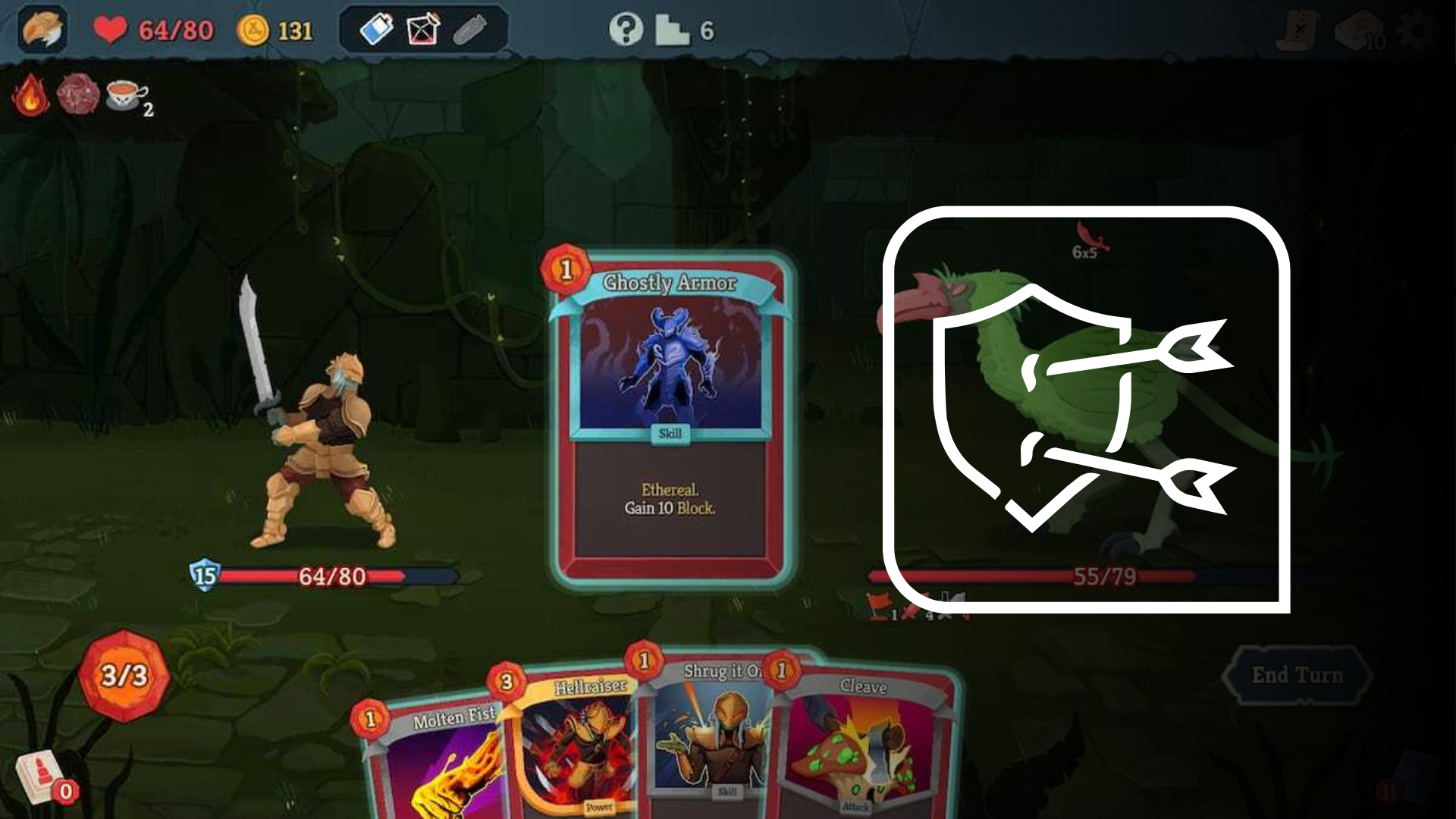 Slay the Spire 2 block with OWO Skin
